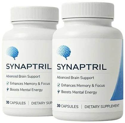 Synaptril brain and memory support capsules, 30 capsules per bottle